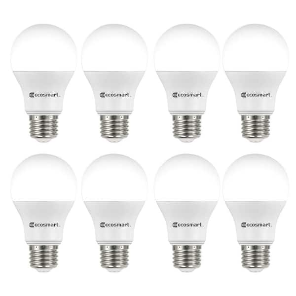 Unbranded 60-Watt Equivalent A19 Non-Dimmable LED Light Bulb Daylight (8-Pack)