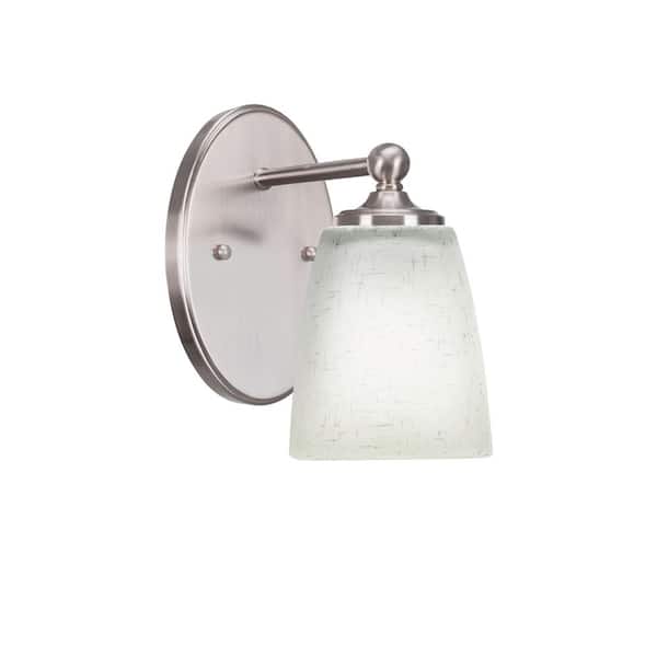Unbranded Royale 1-Light Brushed Nickel Wall Sconce