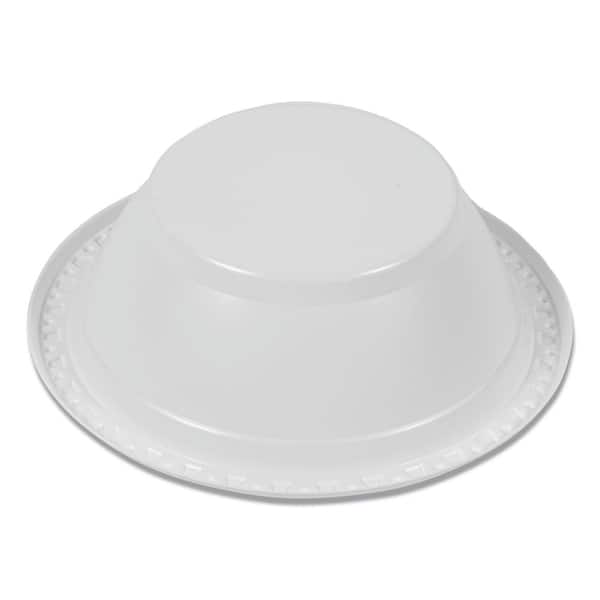 100 Ct. Disposable White Plastic 5 oz Round Bowls Dinnerware Party Supplies  