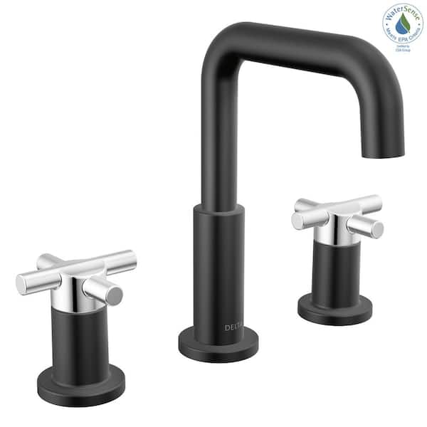 Delta Nicoli 8 in. Widespread Double-Handle Bathroom Faucet in