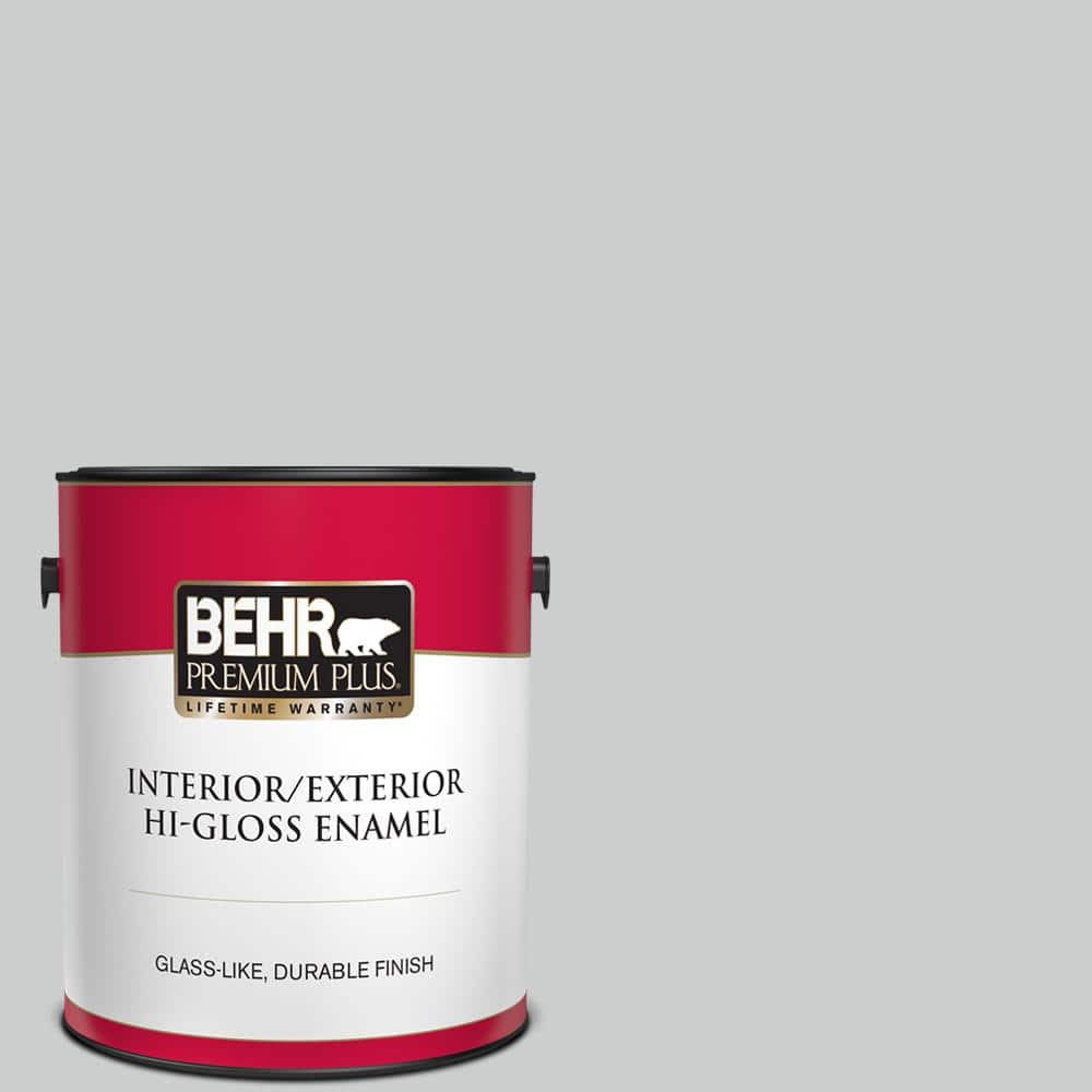 BEHR PREMIUM PLUS 1 gal. N5002 Loft Space HiGloss Enamel Interior