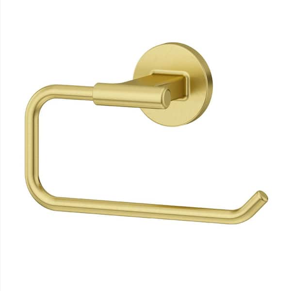 Capistrano Wall Mounted Towel Ring in Brushed Gold