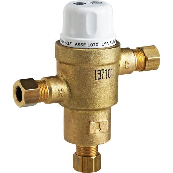 Delta Commercial Thermostatic Mixing Valve in Brass