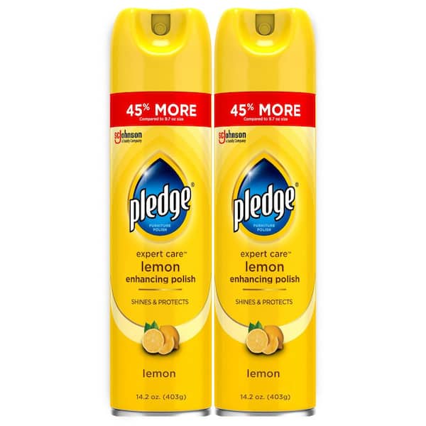 14.2 oz. Lemon Wood/Leather/Stainless Steel Enhancing Furniture Polish (2-Pack)
