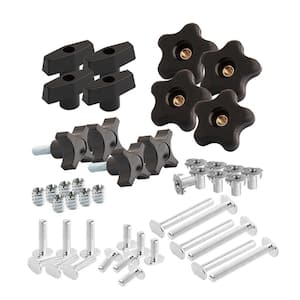5/16-18 in. T-Track Jig Hardware Kit (46-Piece)