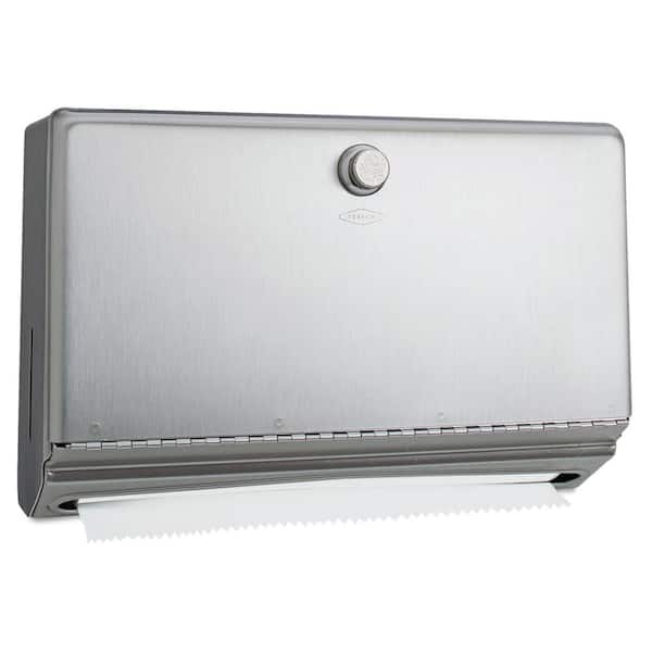 BOBRICK Stainless Steel Surface-Mounted Paper Towel Dispenser