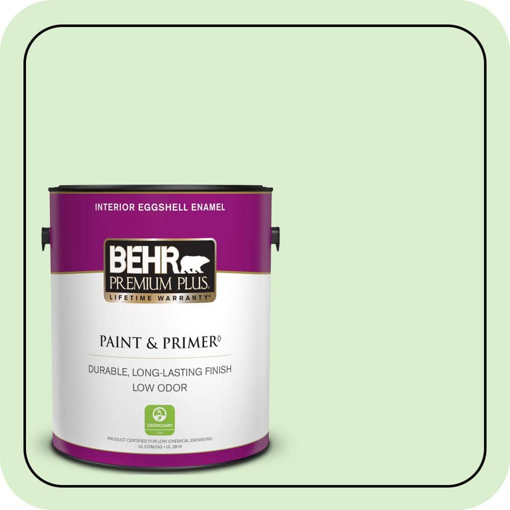 1 gal. #430A-2 Seafoam Spray Eggshell Enamel Low Odor Interior Paint & Primer price history on PriceWatchPro
