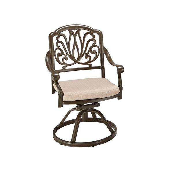 HOMESTYLES Floral Blossom Patio Dining Chair