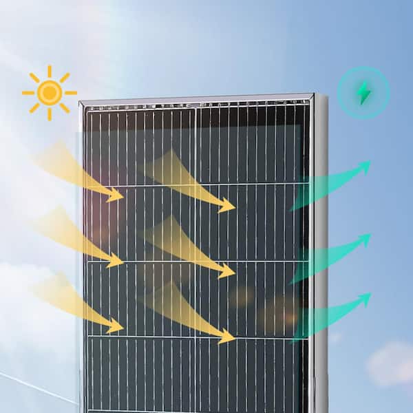 VEVOR VEVOR Panel solar monocristalino portátil 200W Kit de