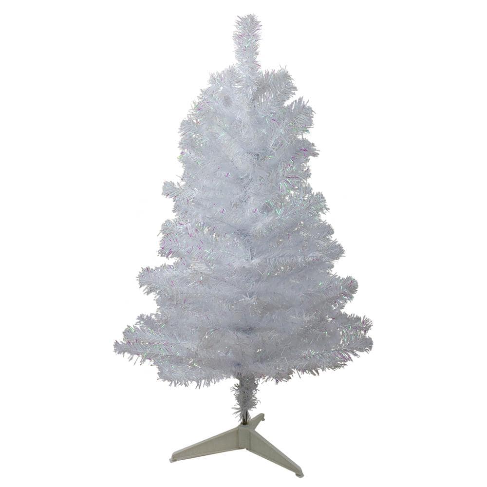 Northlight 3' Rockport White Pine Artificial Christmas Tree, Unlit, 1