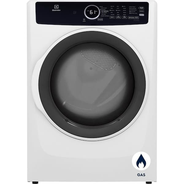 Electrolux 8 cu. ft. Front Load Gas Dryer in White