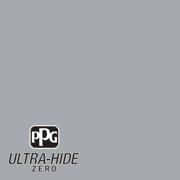 PPG 5 gal. #HDPCN38U Ultra-Hide Zero Philosophical Grey Semi-Gloss Interior Paint