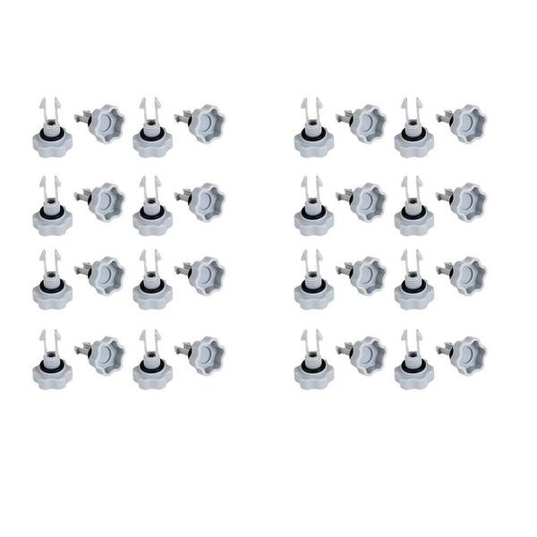 Intex Set of Air Release Valves with O-Rings for Filter Pumps (24-Pack)