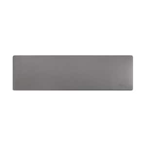 Dark Gray 17.5 in. x 60 in. PVC Embossed Anti-Fatigue Mat