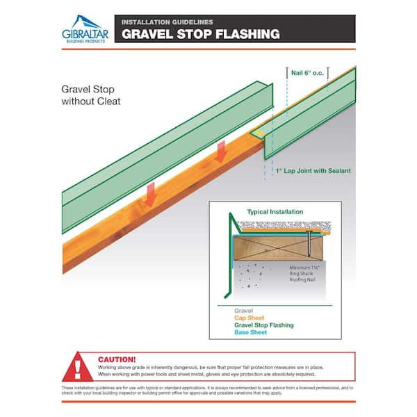 Gibraltar Building Products 4 in. x 2 in. x 10 ft. 26-Gauge
