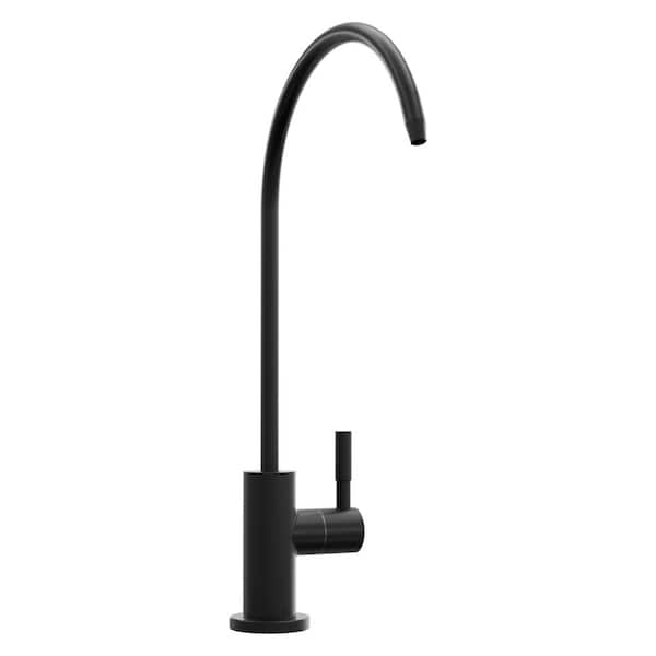 Palisades Single Handle Beverage Faucet in Matte Black