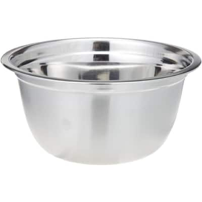 MegaChef 5-Piece Stainless Steel Silver Mixing Bowl Set with Lids  985111722M - The Home Depot