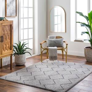 Lykke Taupe Moroccan 8 ft. x 11 ft. Machine-Washable Indoor Area Rug