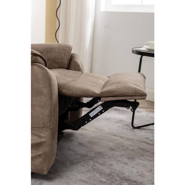 aisword Exclusive Big and Tall Velvet Power Lift Recliner Chair 