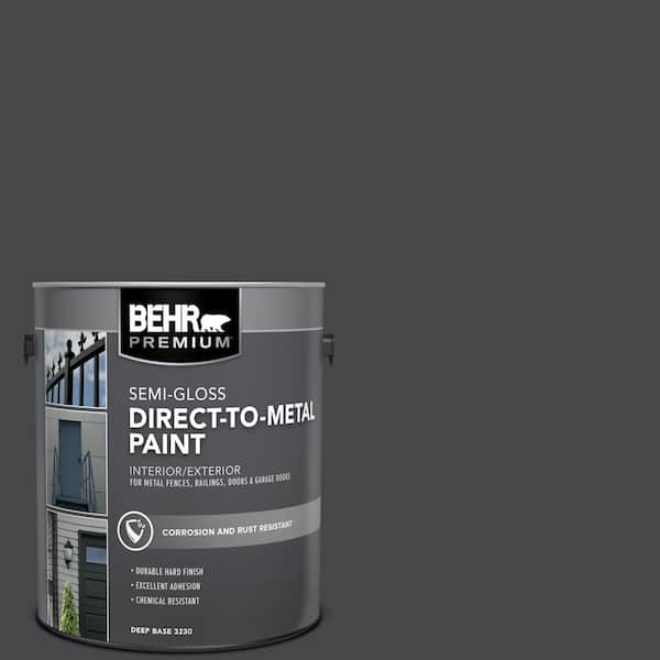 1 gal. #PPU26-23A Dark Secret Semi-Gloss Direct to Metal Interior/Exterior Paint