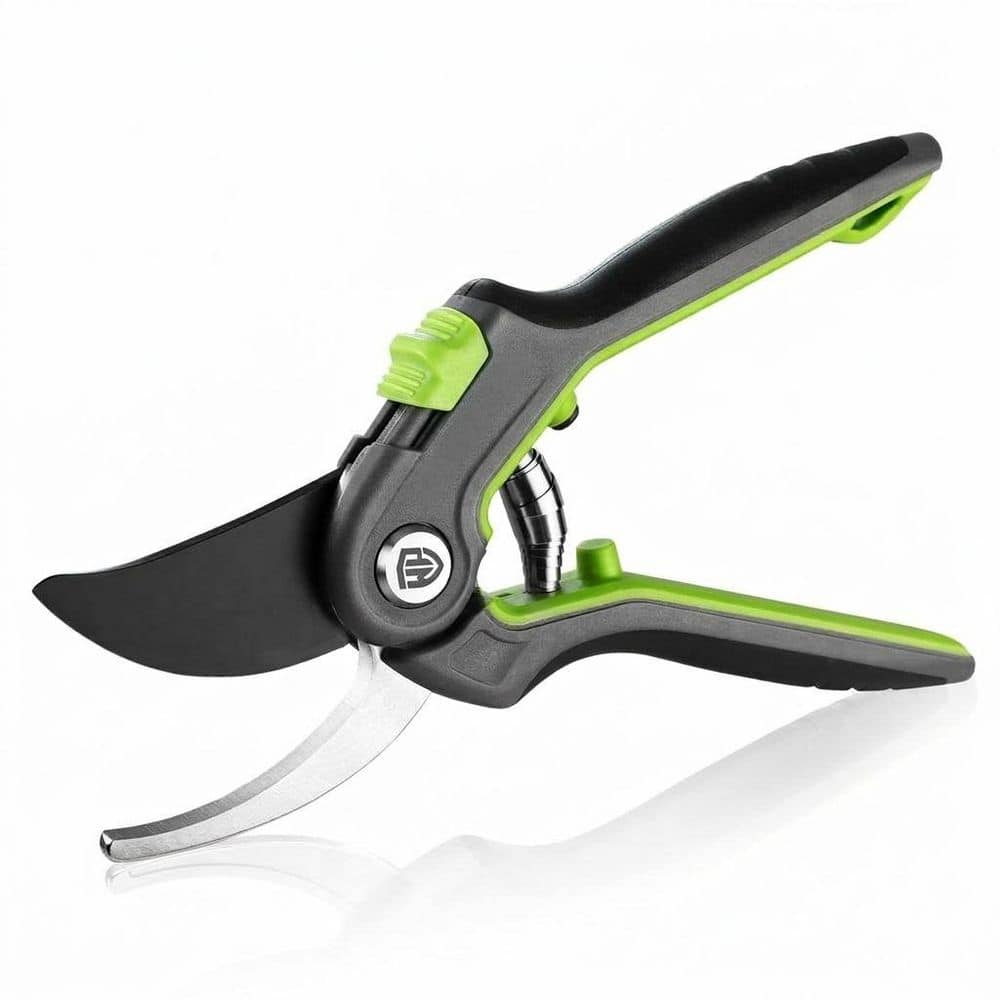 8 in. Pruning Shears Professional SK5 Steel Ultra Sharp Blades Ergonomic Rubber Handle Garden Hand Pruner 1 Piece price history on PriceWatchPro
