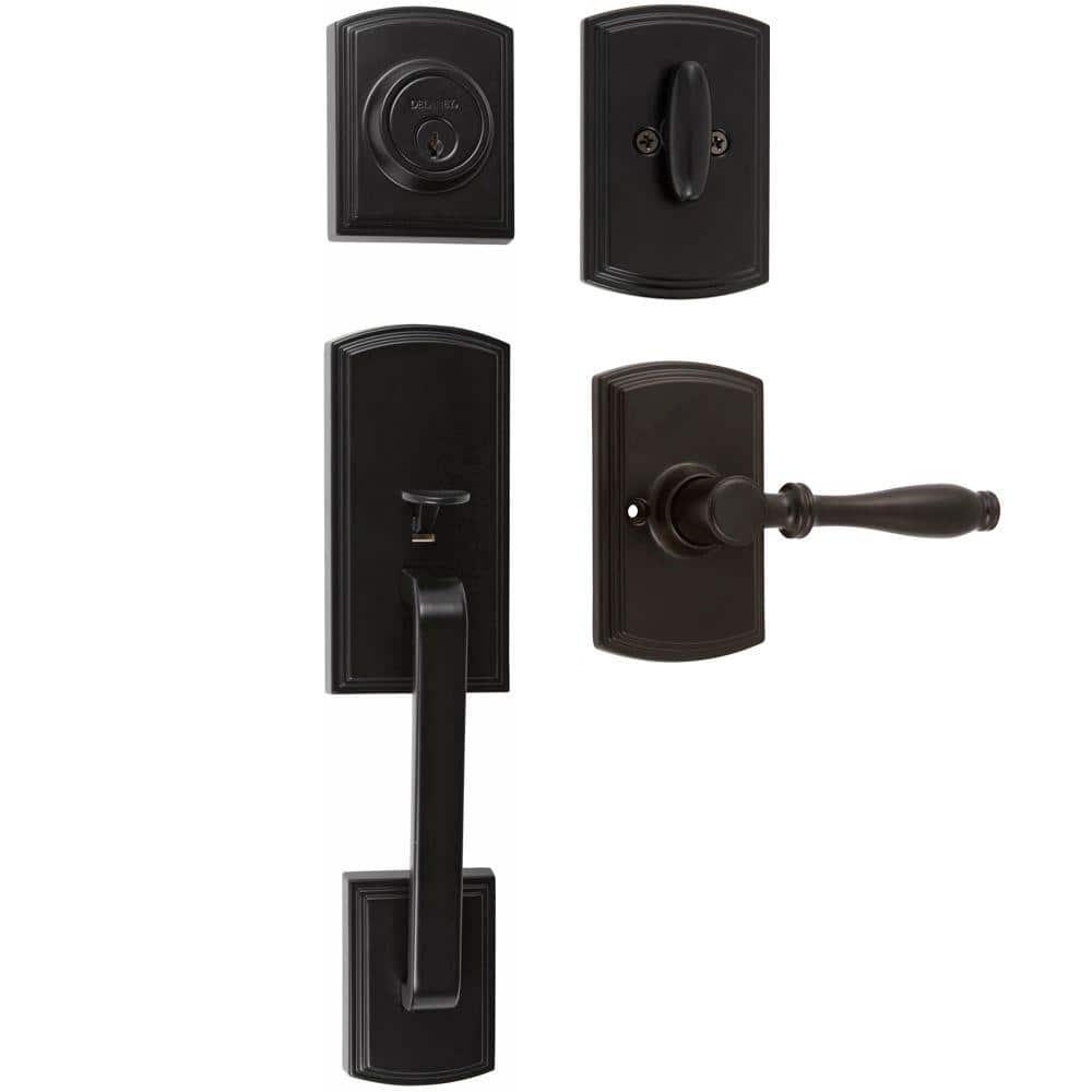 Italian Collection Visconti Dummy Black Door Handleset with Sorado Interior price history on PriceWatchPro