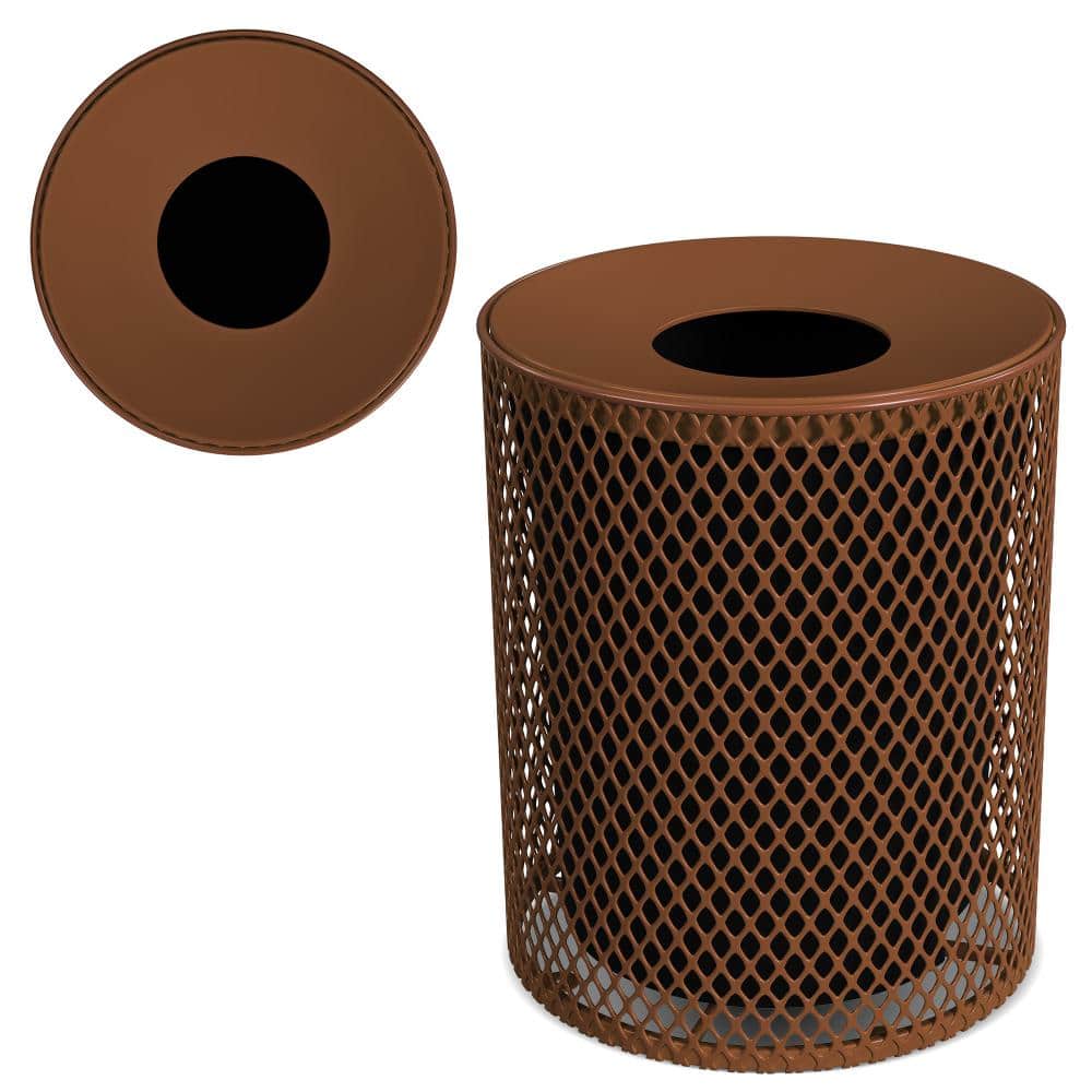 32 Gallon Outdoor Commercial Expanded Metal Portable Trash Receptacle price history on PriceWatchPro