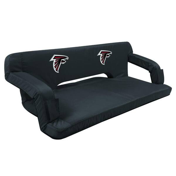 Picnic Time Atlanta Falcons Black Reflex Travel Couch