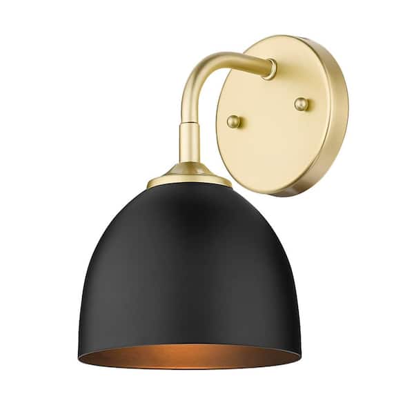 Golden Lighting Zoey 4.75 in. Olympic Gold Sconce