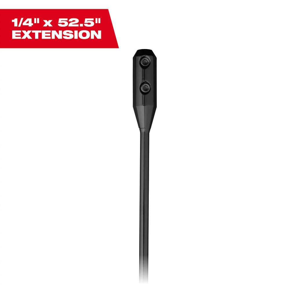 Milwaukee 1/4 in. x 54 in. Cable Bit Extension 48-13-8124 - The