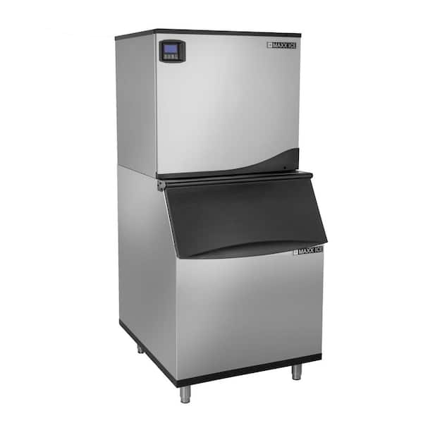 Maxx Ice Intelligent Series Modular Ice Machine, 1000 lbs with 580 lbs Storage Bin, in Stainless Steel
