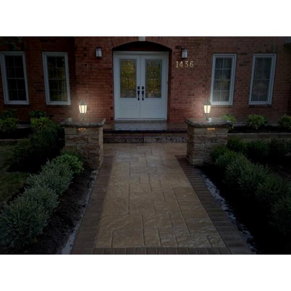 solar paver lights home depot