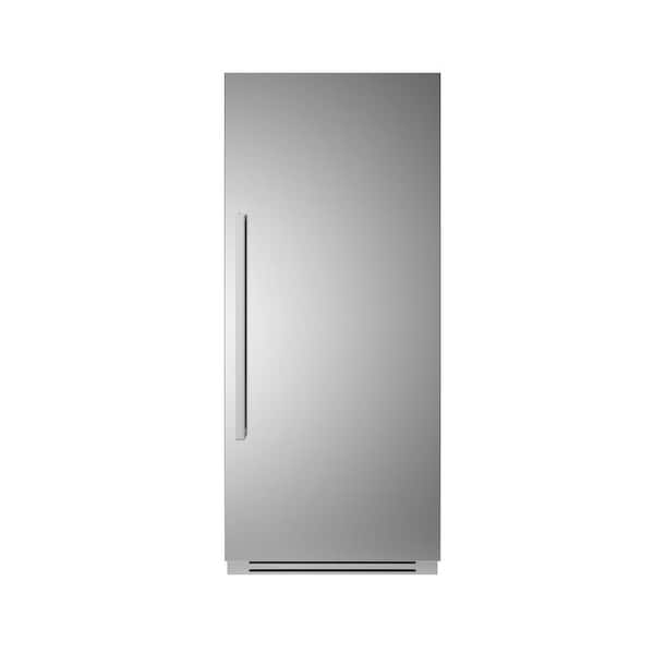 Bertazzoni 30 in. W 17.44 cu. ft. Built-In Freezerless Refrigerator in Stainless Steel Counter Depth