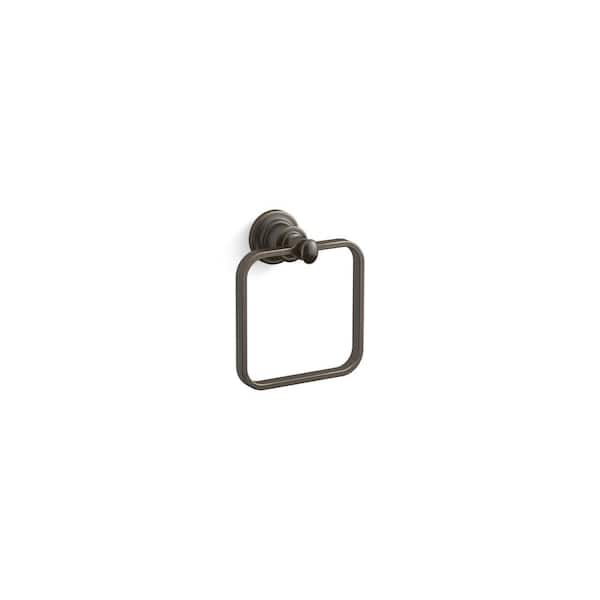 KOHLER Relic Wall Mounted Towel Ring in Oil Rubbed Bronze