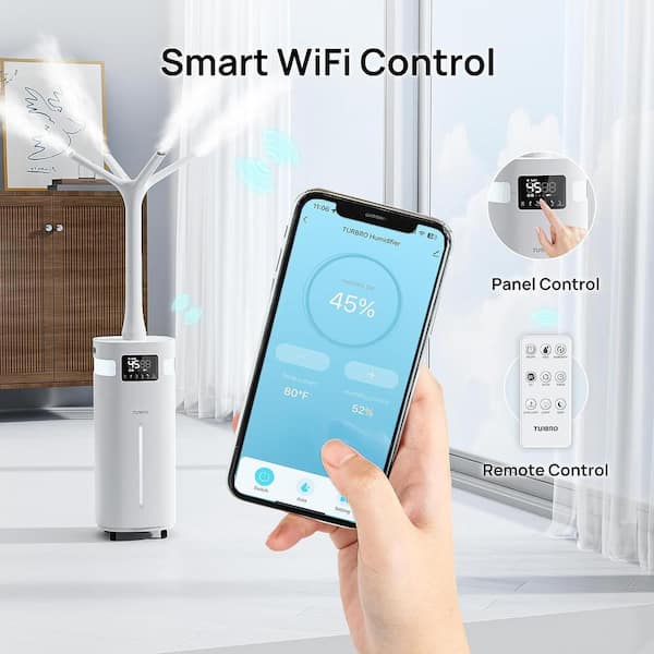 Have a question about TURBRO 5.3 Gal Commercial Humidifier, Wi-Fi-Enabled,  Ultrasonic Air Vaporizer, UV-C LED, Top Refill, with 360Nozzle? - Pg 1 -  The Home Depot