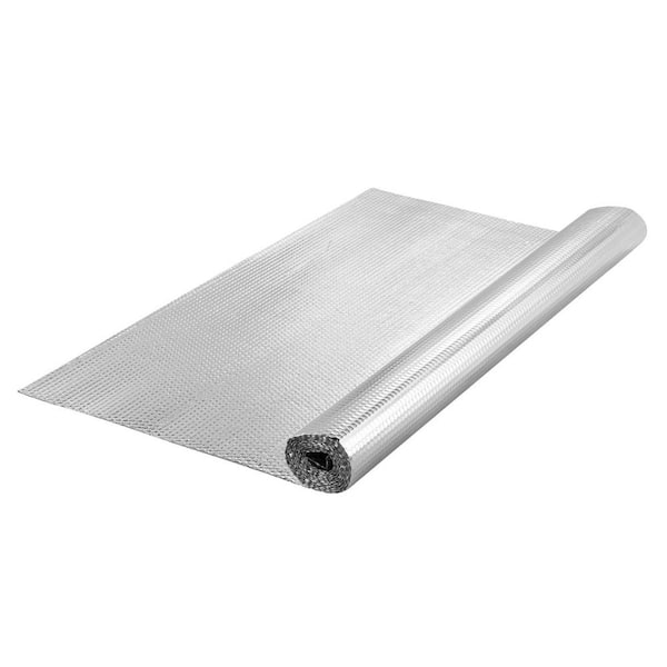 Double Reflective Insulation Roll, Air Bubble Film, 3.2 mm 48 in. x 10 ft. Radiant Barrier, 1 Pack, for Window RV Roof