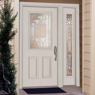 2 Panel - Single door with Sidelites - Front Doors - Exterior Doors ...