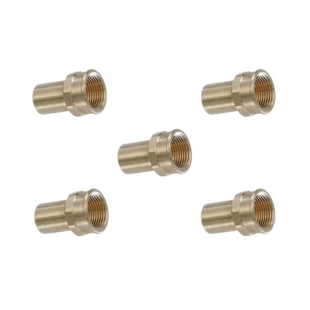 Viega ProPress 3/4 in. FTG x FPT Zero-Lead Bronze Street Adapter