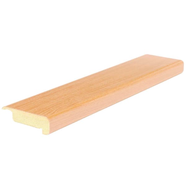 Mohawk Blonde/Warmed 4/5 in. Thick x 2-2/5 in. Wide x 78-7/10 in. Length Laminate Stair Nose Molding
