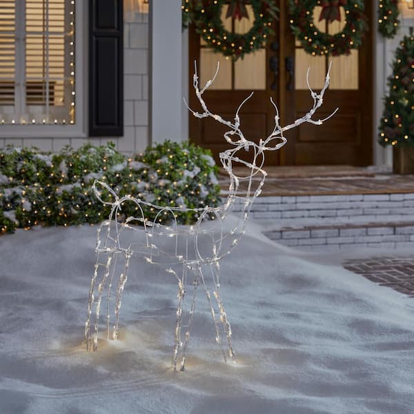 4 ft. LED Wire Reindeer Holiday Yard Decoration Y33
