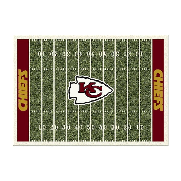 IMPERIAL KANSAS CITY CHIEFS 6X8 HOMEFIELD RUG