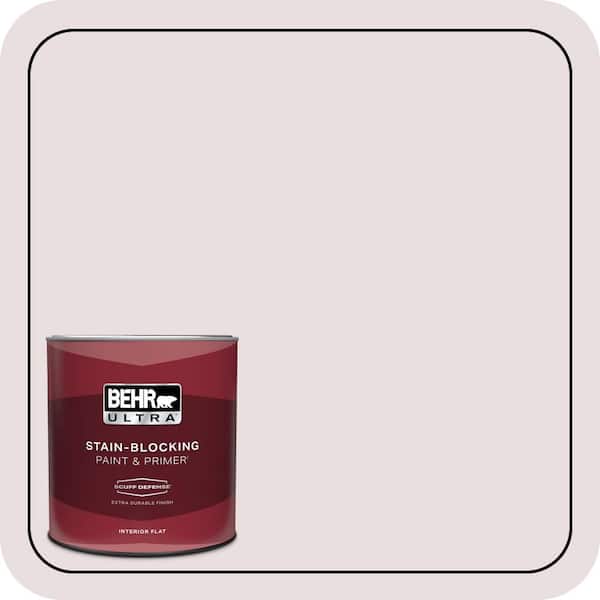 BEHR ULTRA 1 qt. #N120-1 Parasol Extra Durable Flat Interior Paint & Primer