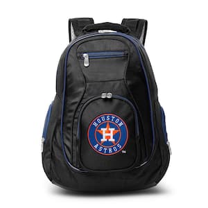 MLB Houston Astros 19 in. Black Trim Color Laptop Backpack
