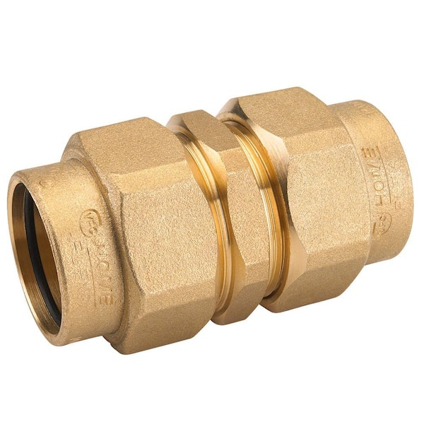 HOME-FLEX 3/4 in. Brass CSST x CSST Union