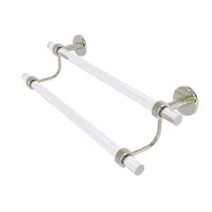 Clearview 18 in. Double Towel Bar in Polished Nickel