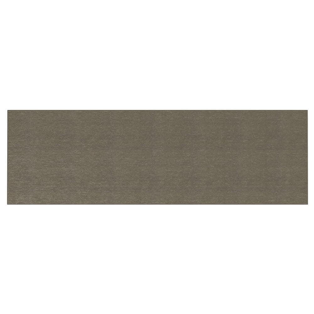 Bedford Solid Wood Farmhouse Grey Sideboard Buffet with Wine Rack