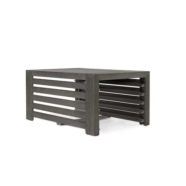 TT Transformer Table 37.25 in. Sage Gray Rectangle Wood Coffee Table ...