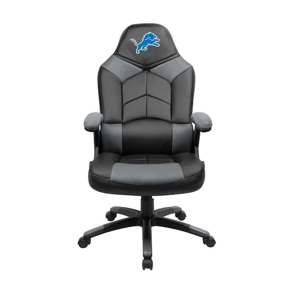 IMPERIAL Detroit Lions Black PU Oversized Gaming Chair