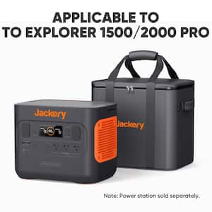 Carrying Case Bag (L Size) for Explorer 1500/2000 Pro - Black (Power Station Not Included)
