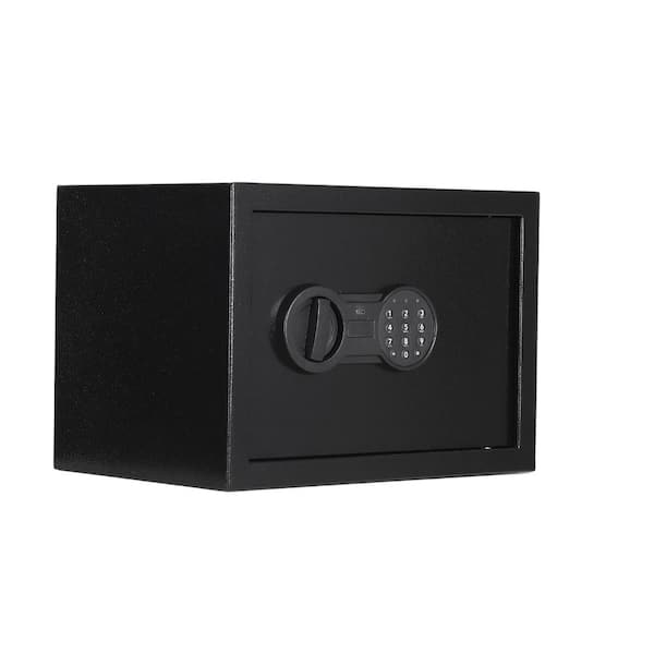 Heavy Duty Steel Cabinet Safe with Digital Keypad, Dual Key Lock, Anti-Theft Alarm, Removable Shelf, Wall/Floor Mount